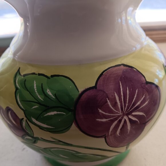 Rare Starbucks Italian Made Floral Cups and Pitcher Vintage - Picture 4 of 10